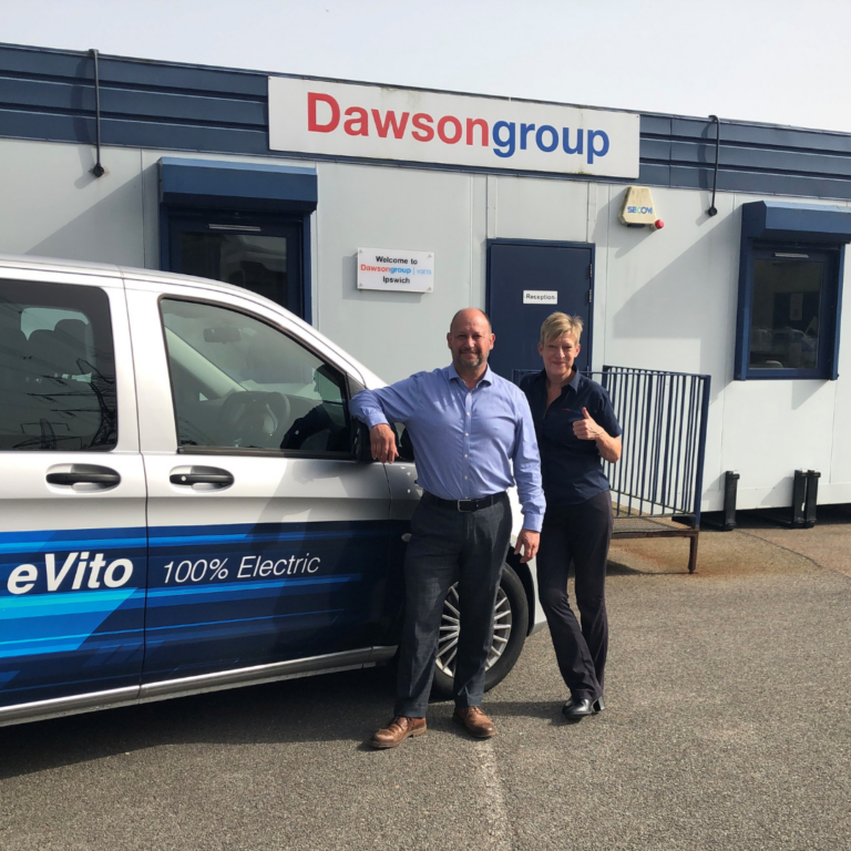 Anita and Dave - Dawsongroup vans