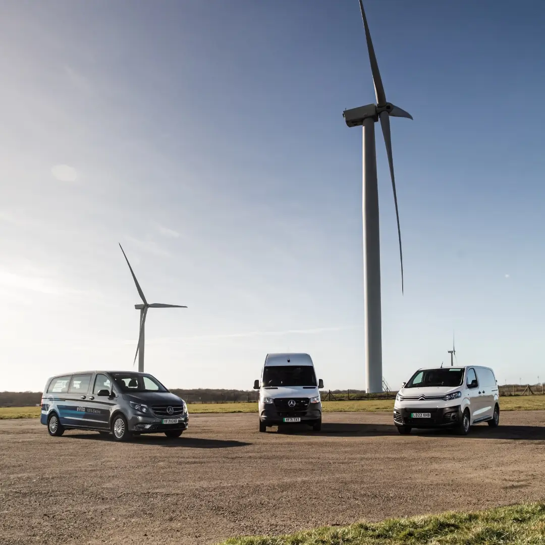 Transition to electric vans on a rental agreement that suits you