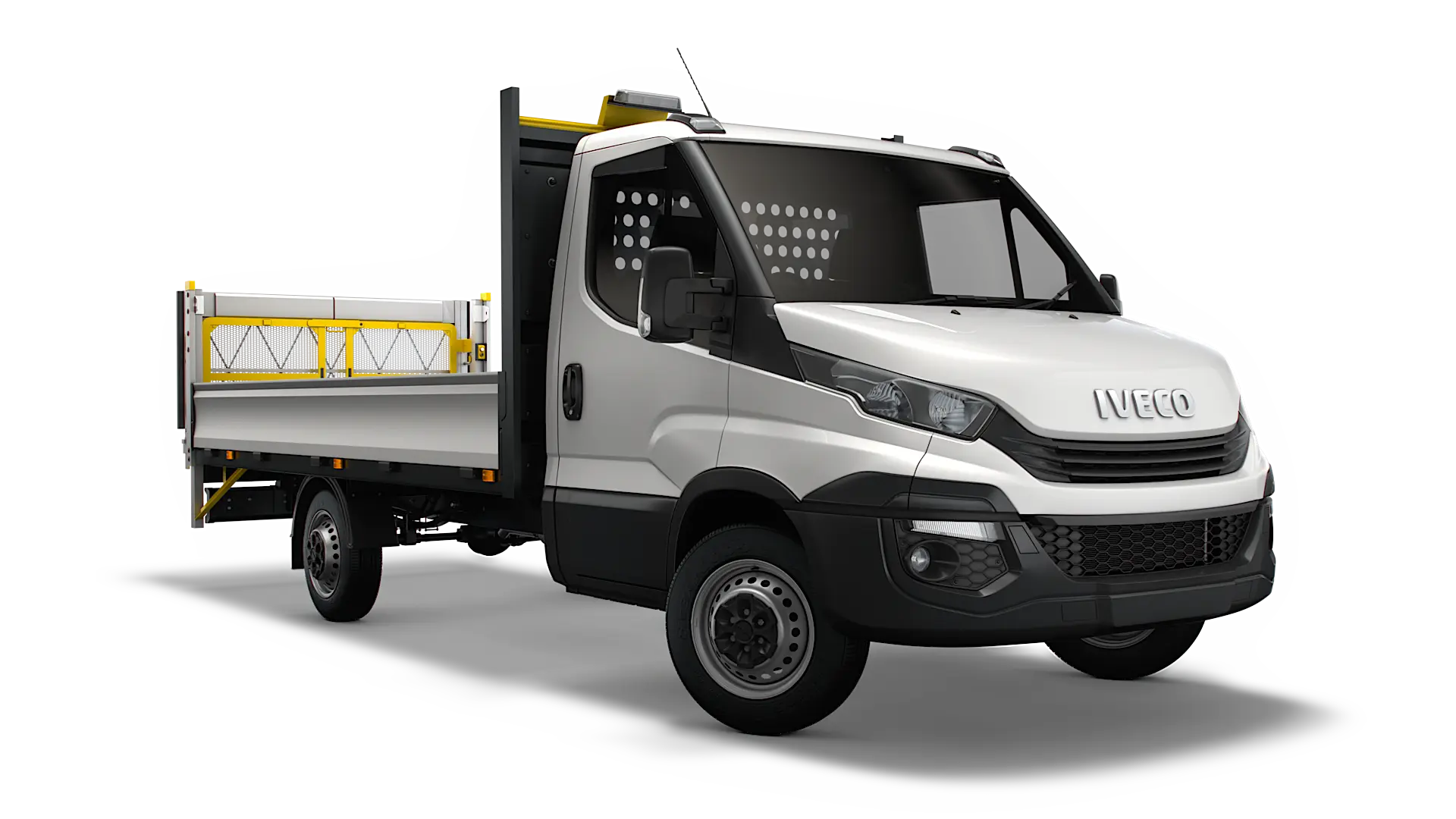 Iveco Daily 35S14 LWB 140ps Business Dropside TB, LED Beacon, C8 Euro 6.2