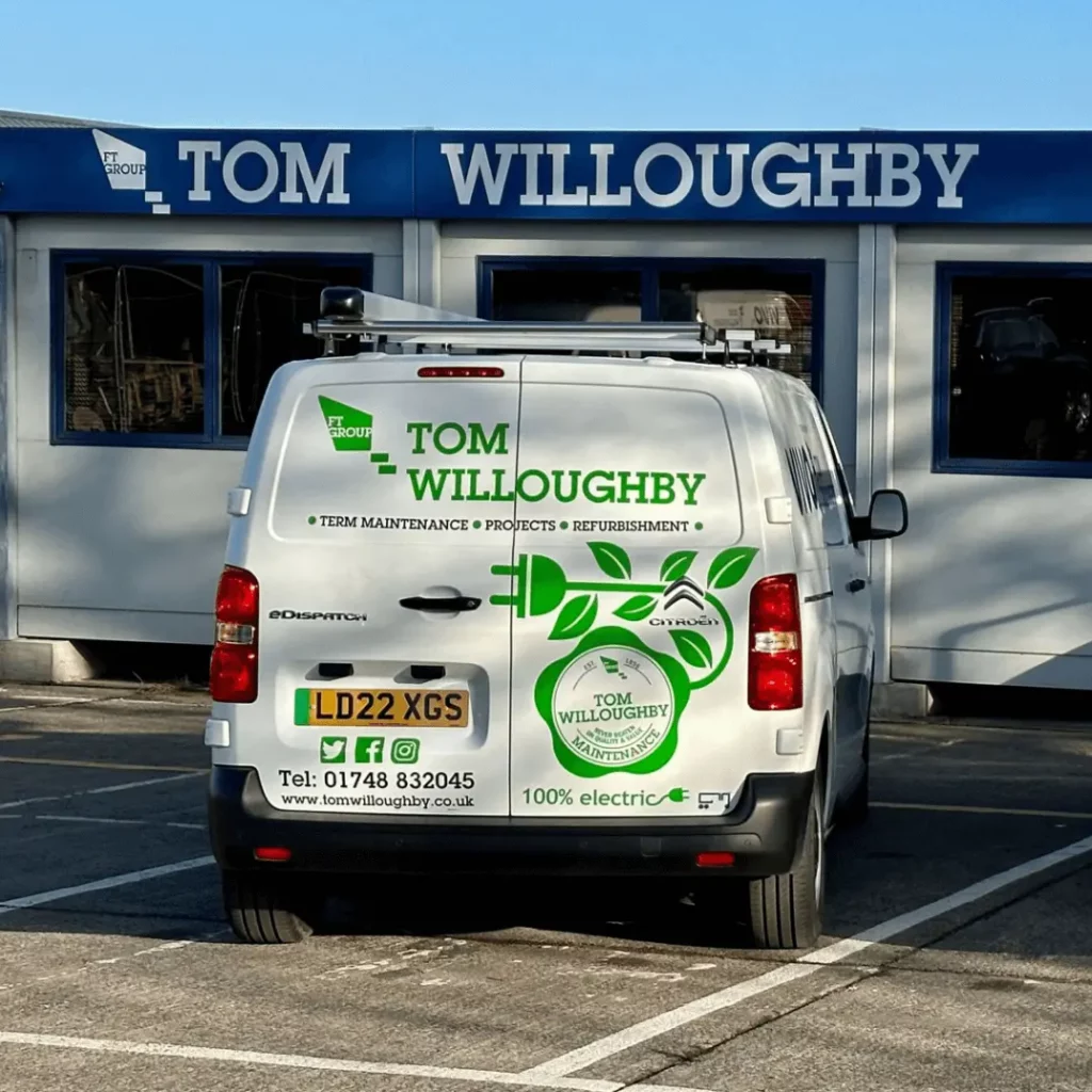 Helping Build the Foundations for Tom Willoughby’s Electric Van Transition